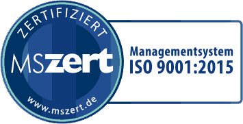 ISO 9001:2015 Zertifikat